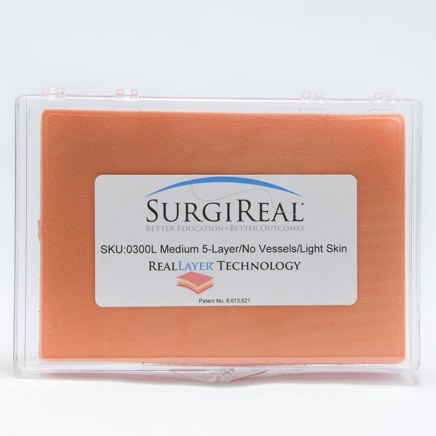 Medium 5layer Realsuture Suture Pad No Vessels Light Skin - Erler Zimmer