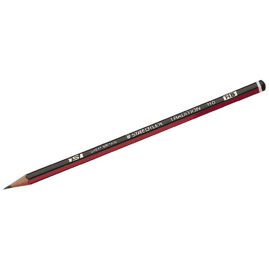 STAEDTLER TRADITION PENCIL HB 110-HB Pack Of 12 - Staedtler