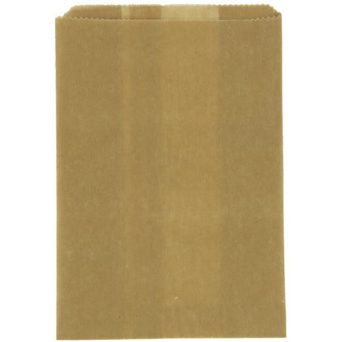 Gusseted Brown Sanitary Towel Paper Bag x1000