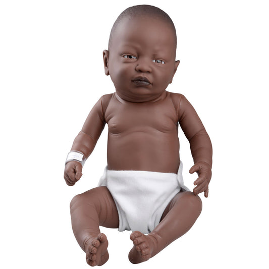African-American Baby Care Model, male