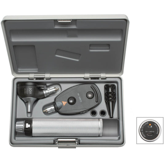 HEINE Beta 400 Otoscope & Beta 200 Ophthalmoscope Diagnostic Set - Heine