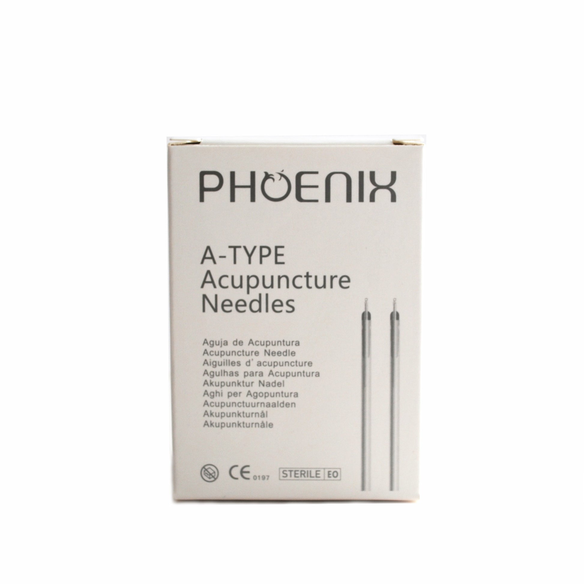 A-Type Aluminium Acupuncture Needle (with guide tube) 0.30 x 30mm - Phoenix Medical