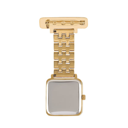 Annie Apple Nurses Fob Watch - Eunoia - Pink/Gold - Link - 28mm - Annie Apple