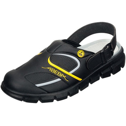 Abeba Dynamic A-Micro Medical Shoes - Black/Yellow