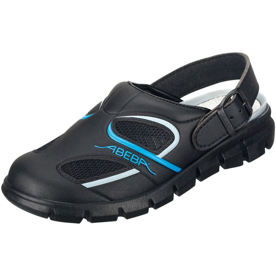 Abeba DYNAMIC A® Micro Medical Clogs with Breathable Inlay - Black & B ...