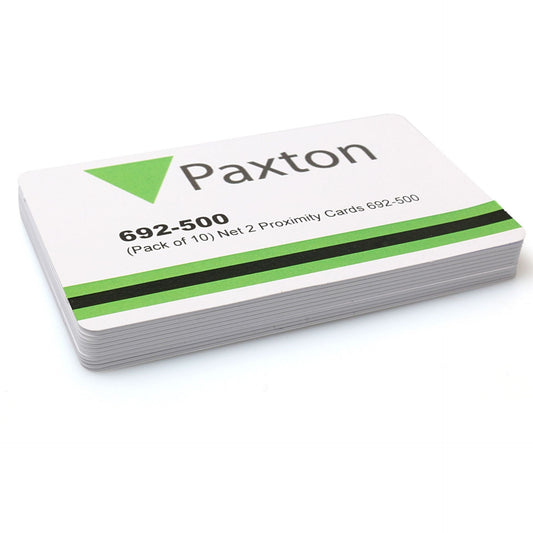 Paxton 692-500 Net2 Proximity ISO Cards - Pack Of 10