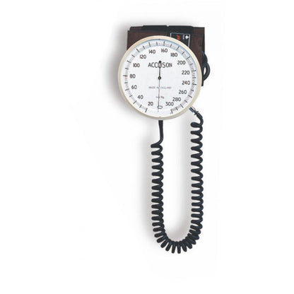 Accoson 6 Inch Aneroid Sphyg Wall Model with WR Velcro Cuff - Accoson