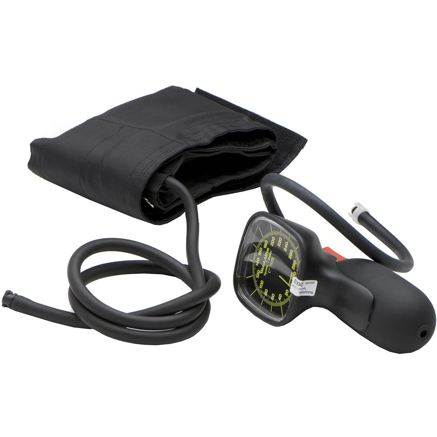 Blood Pressure cuff & aneroid sphyg w trigger release valve & colder c