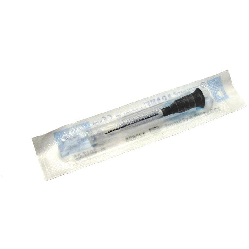 Terumo AGANI Needle - 22G Black x 1.5" x 100