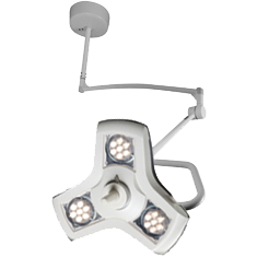 Luxo AIM LED Minor Surgery Light: Single Ceiling Mount