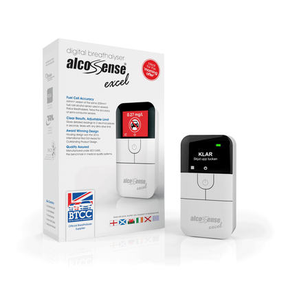 AlcoSense Excel Fuel Cell Breathalyzer - Multi Alert - Alcosense