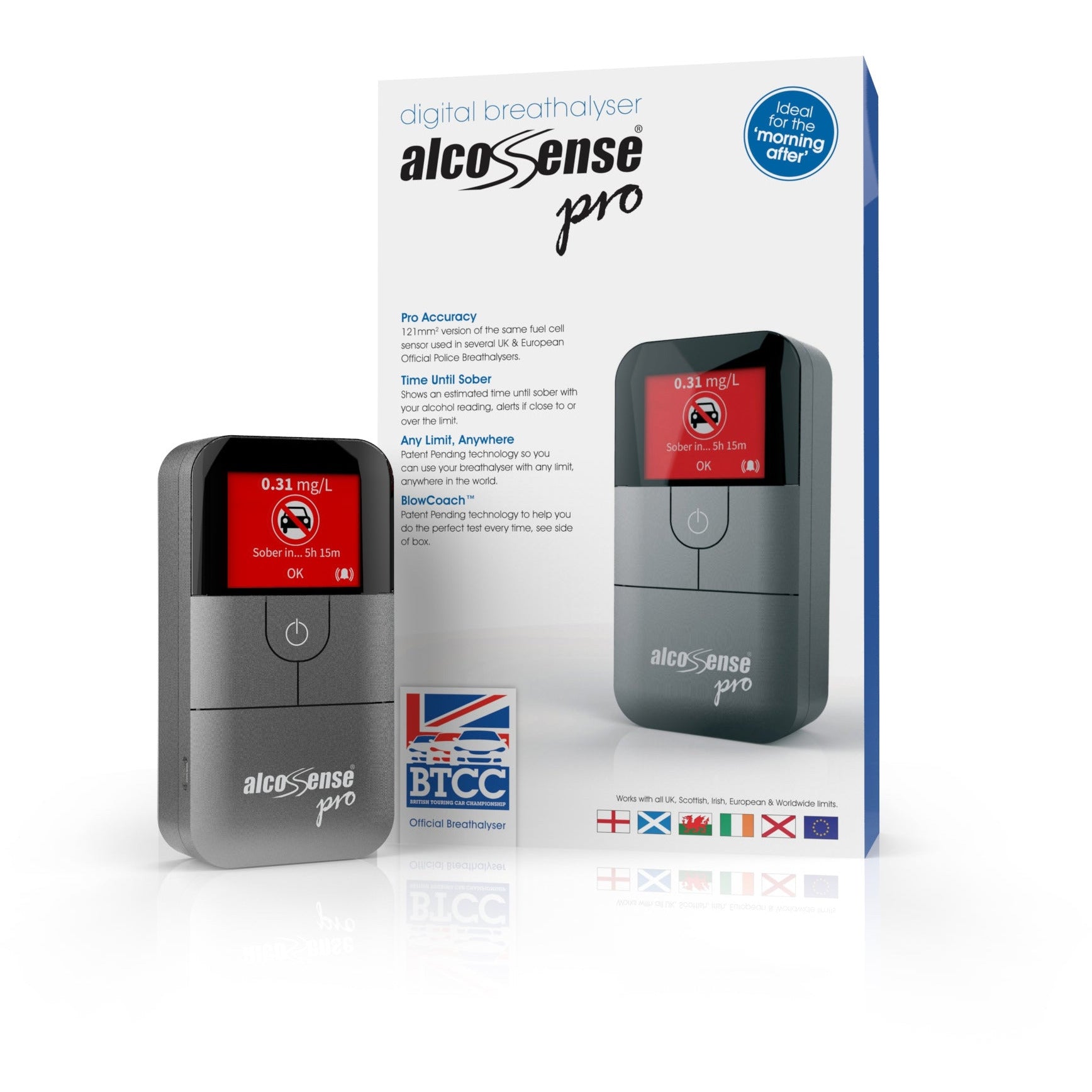 AlcoSense Pro Fuel Cell Breathalyzer – Medisave UK