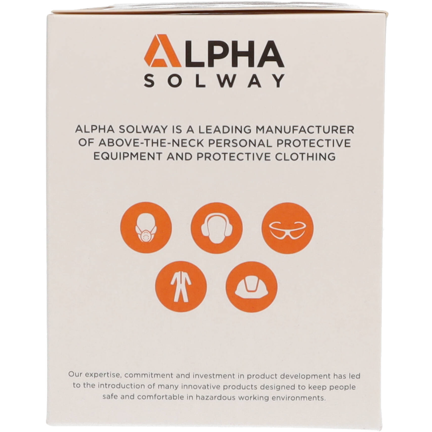 FFP3 Face Mask - Alpha Solway - Large - Box of 20 - Alpha Solway