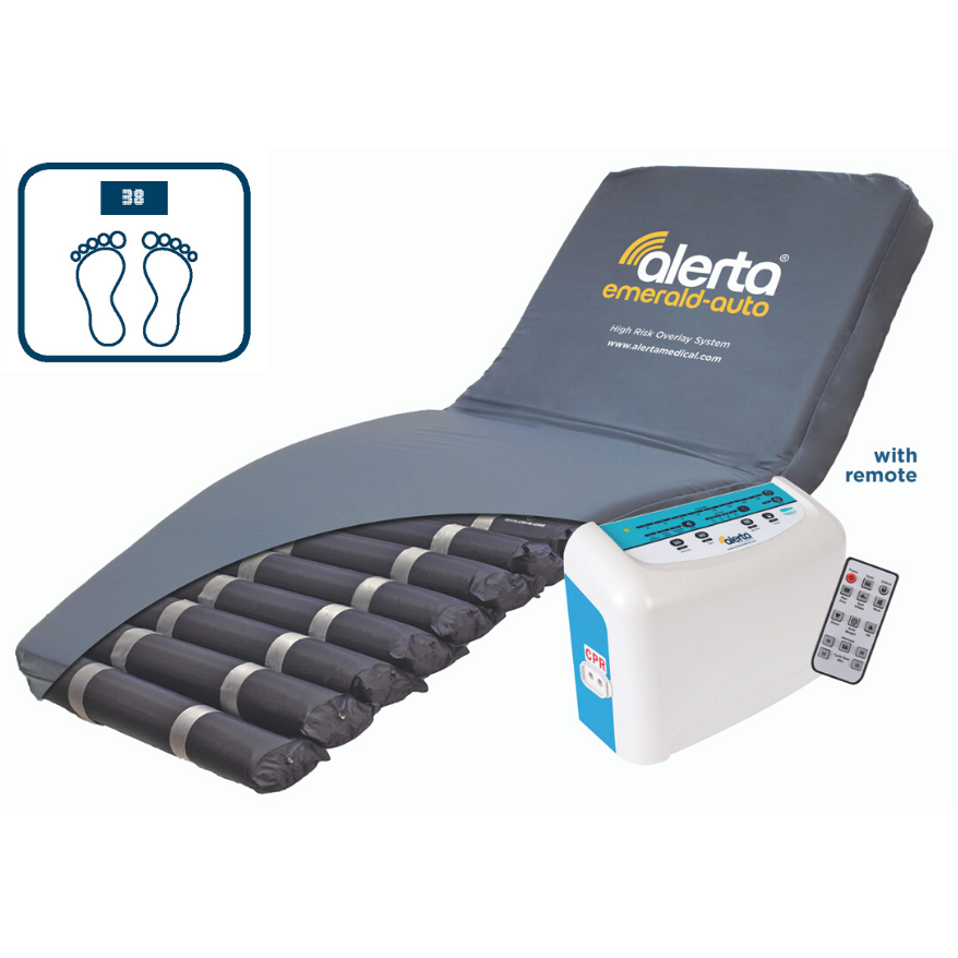 Alerta Emerald2 Overlay Alternating Mattress System, High Risk - Alerta