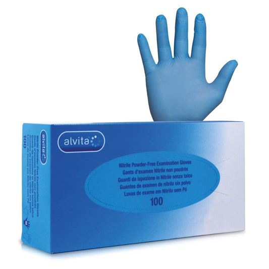 Nitrile Gloves Medium - x100 [EN455 Medical Grade]