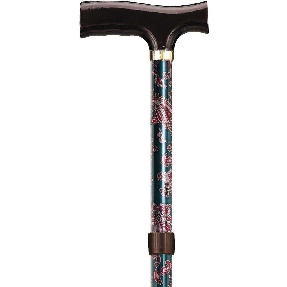 Folding Cane with Strap