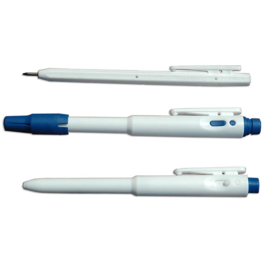 Antibacterial J800 Retractable Pen with Clip x 25 - 