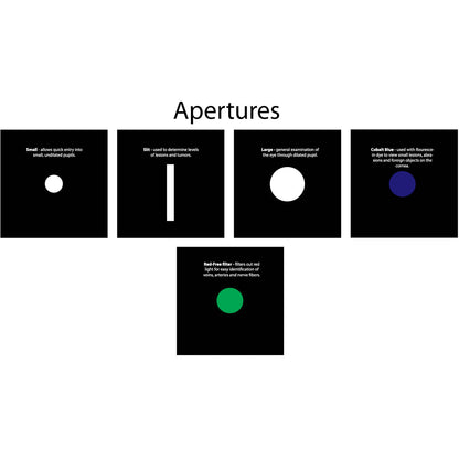 HEINE K180 2.5v Ophthalmoscope - Aperture Set 2 - HEAD ONLY - 