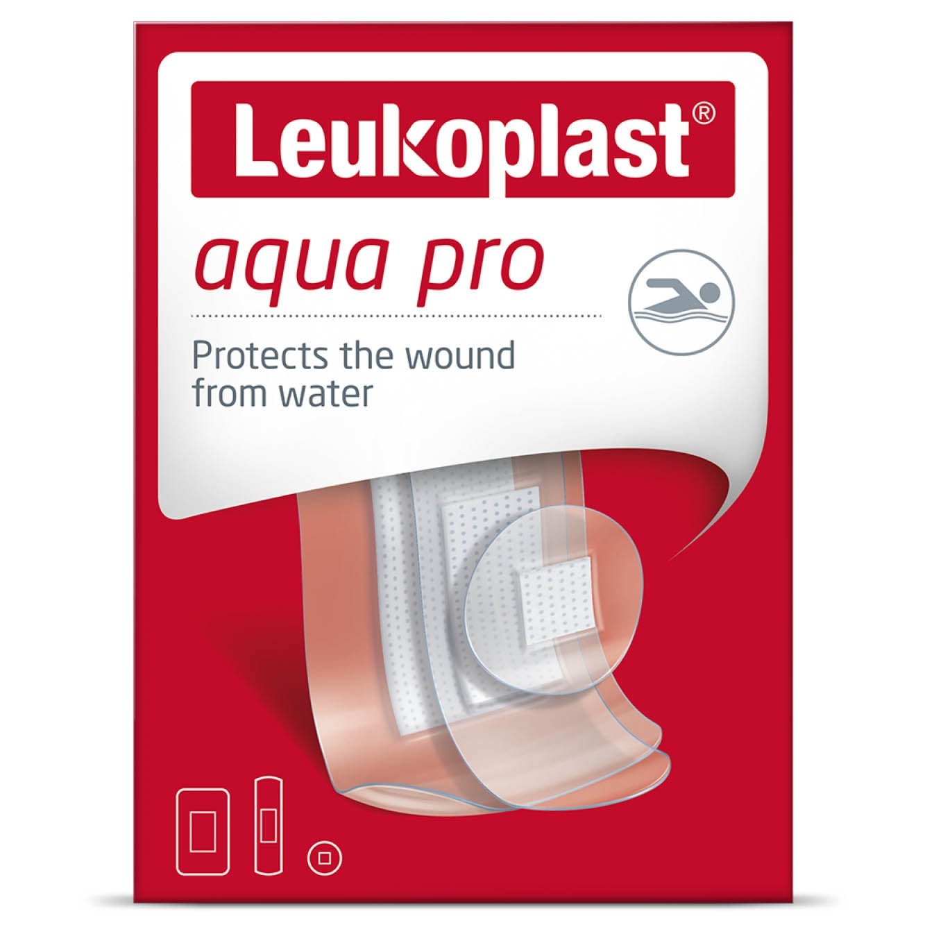 Leukoplast Aqua pro - 20 pcs - Assorted sizes - Leukoplast