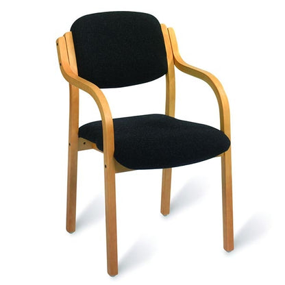 Bjorn Vinyl Upholstered Medical Waiting Room Chair Range - With Arms - 