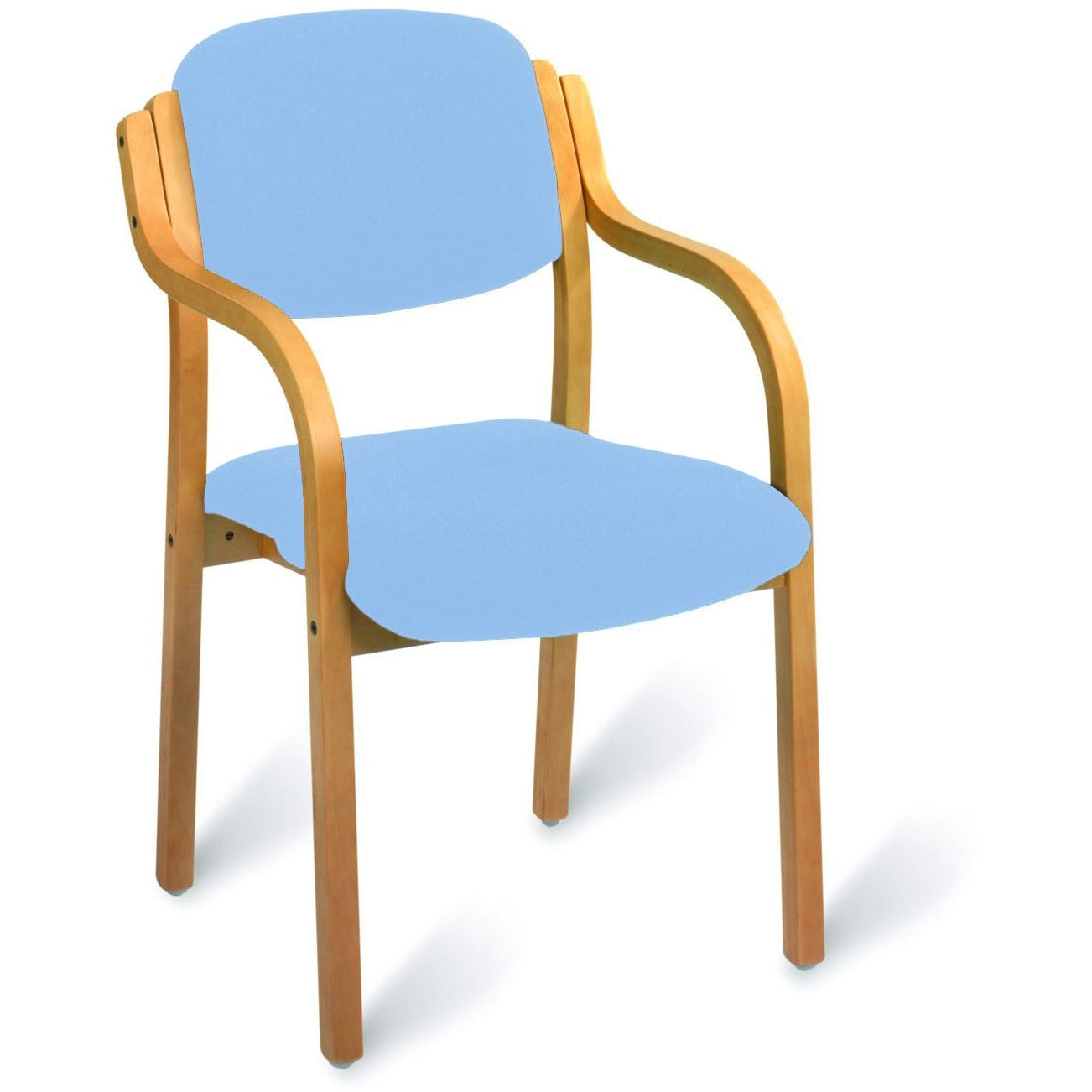 Bjorn Vinyl Upholstered Medical Waiting Room Chair Range - With Arms - 