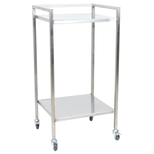 Stainless Steel Flex Dressing Trolley - 480mm Wide - Aspiration Life