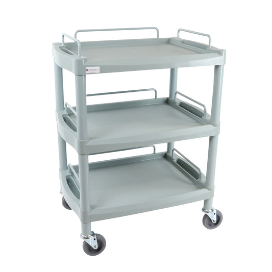 Handy Medium Clinical Dressing Trolley - 3 Shelves - 