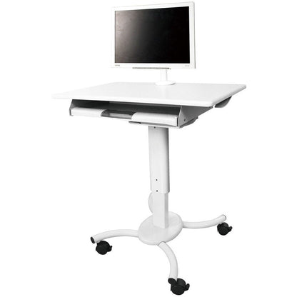 Signal Adjustable Height Monitor Trolley – Keyboard Storage - Discontinued