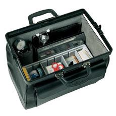 Bollmann Medistar Doctors Case: Black Leather