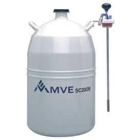 Storage Dewar: 20 Litre Capacity Without Tube