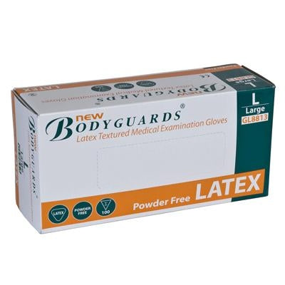 Powder Free Latex Gloves – Large (100) - Medisave UK