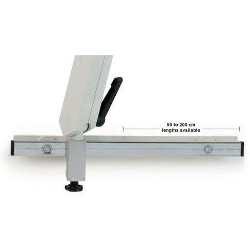 Rail Mounting System: 100cm with Brackets & Sliding Clamp