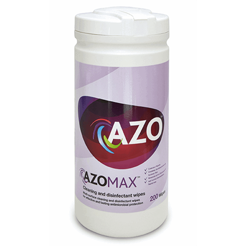 Azomax Cleaning & Disinfection Wipes x 200 – Medisave UK