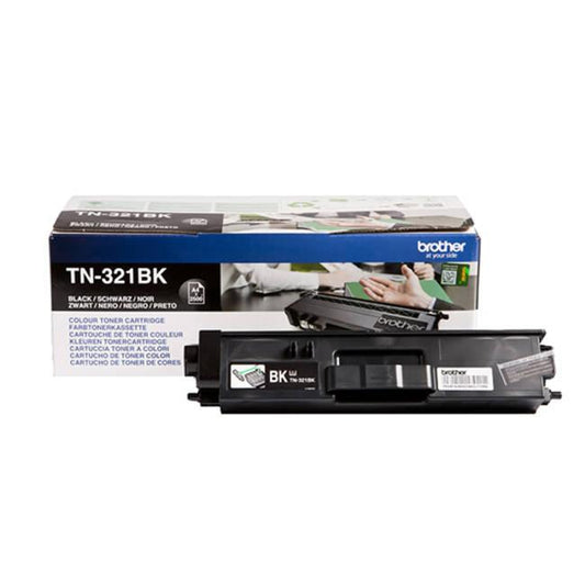 Brother TN321BK Black Laser Toner Cartridge TN-321BK - Brother