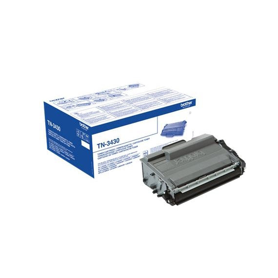 Brother Black Standard yield Toner TN3430 Page yield 3000 - Brother