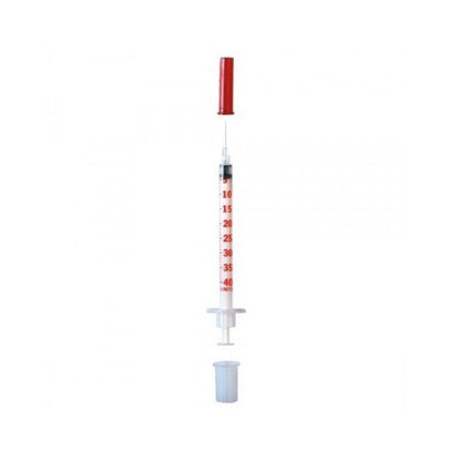 BD Microfine+ Insulin Syringe 1ml U40 with Needle 29Gx12.7mm - Box of 100 - Becton Dickinson