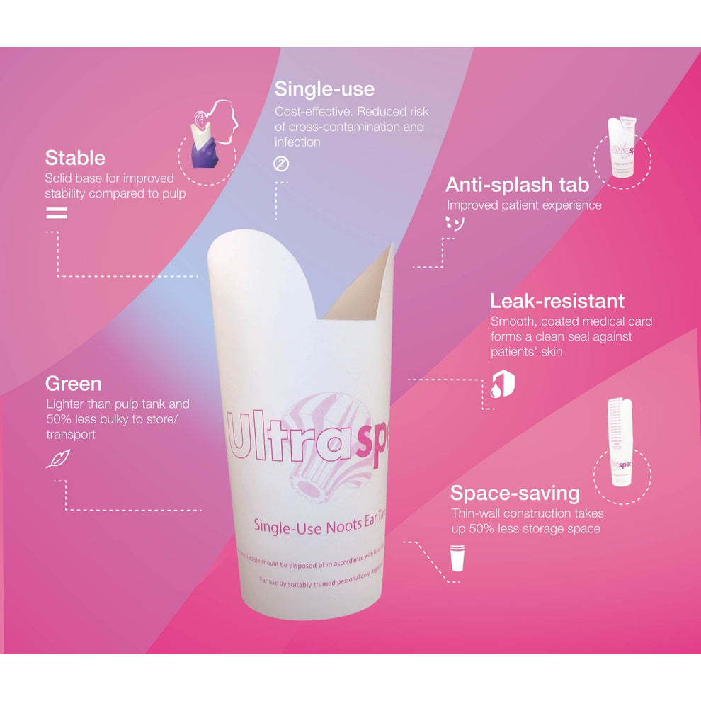 Ultraspec Ear Irrigation Tank x 50 Noots Medisave UK