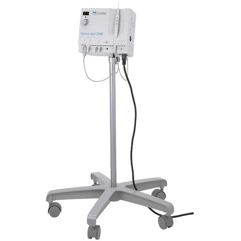 Hyfrecator 2000: Mobile Pedestal Stand for Hyfrecator