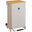 50 Litre Kendal Waste Bin with Removable Body, White Lid