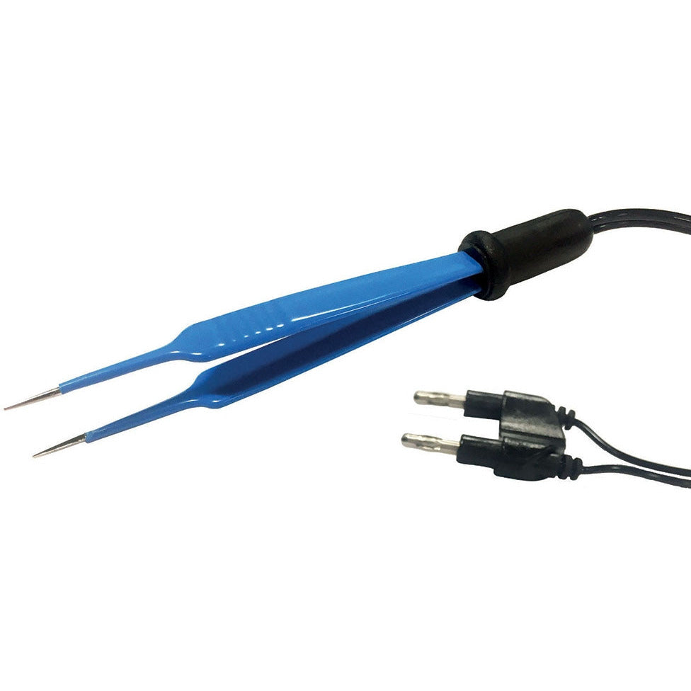 Disposable Standard Bipolar Forceps & Cable 0.5mm Tip - Single - Schuco