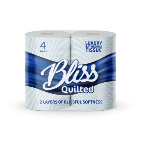 Bliss Double Quilted Luxury Toilet Tissue Roll Case of 40 - Discontinued