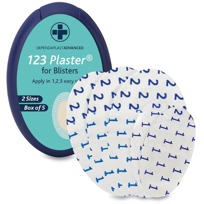 123 Blister Plasters x 5 - Reliance