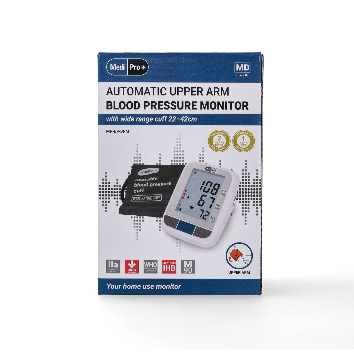 Blood Pressure Monitor - Upper Arm Device For Home Use – Medisave UK