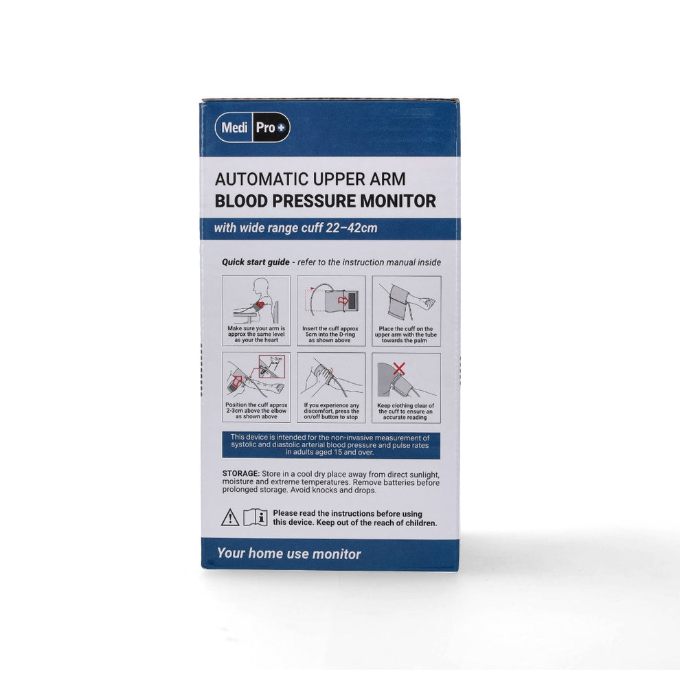 Blood Pressure Monitor - Upper Arm Device For Home Use – Medisave UK