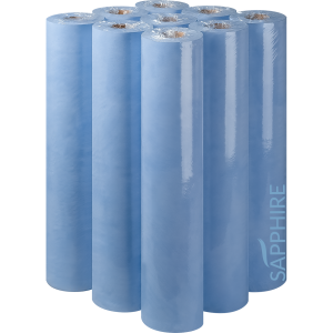 Couch Roll 2 Ply Blue 20 inch 40m Length Per 12 Rolls - Medisave Professional