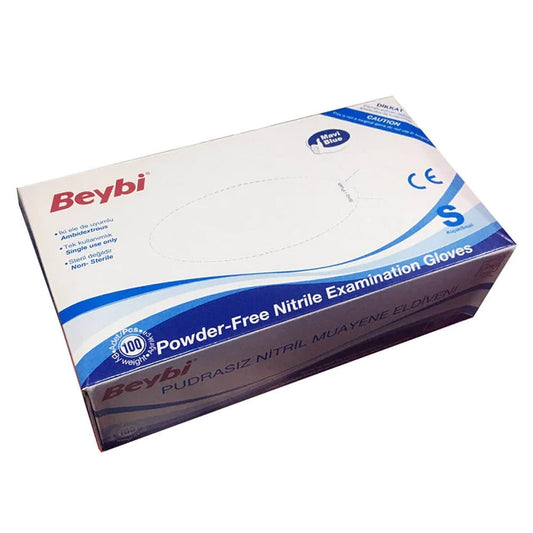 Blue Nitrile Gloves - Small x 100 - Discontinued