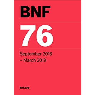 British National Formulary (BNF76 Edition)