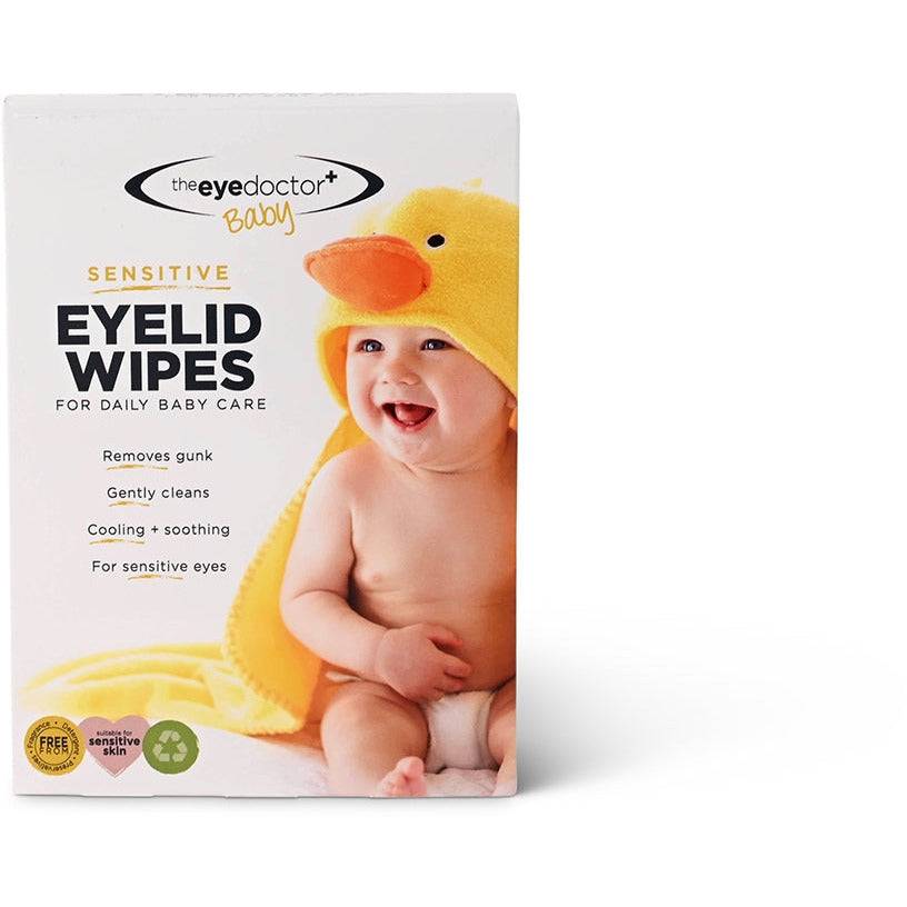 The Eye Doctor Sterile Lid Wipes For Daily Baby Care. 20 wipes - The Body Doctor
