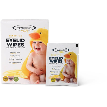 The Eye Doctor Sterile Lid Wipes For Daily Baby Care. 20 wipes - The Body Doctor