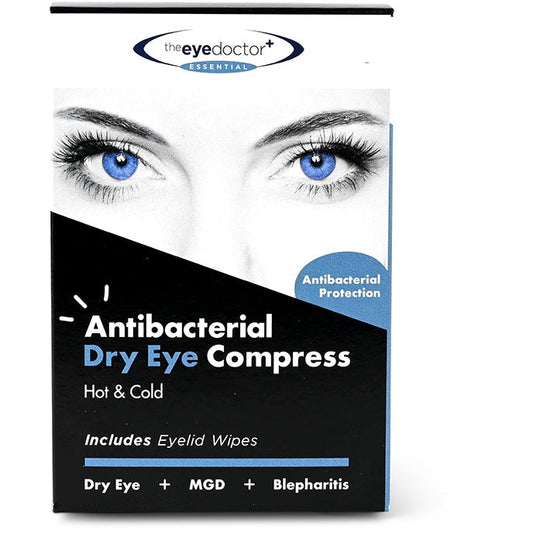The Eye Doctor Essential Dry Eye compress hot and cold.